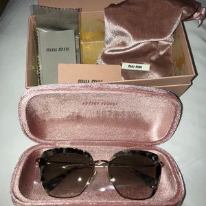 Brand new Miu miu sunglasses